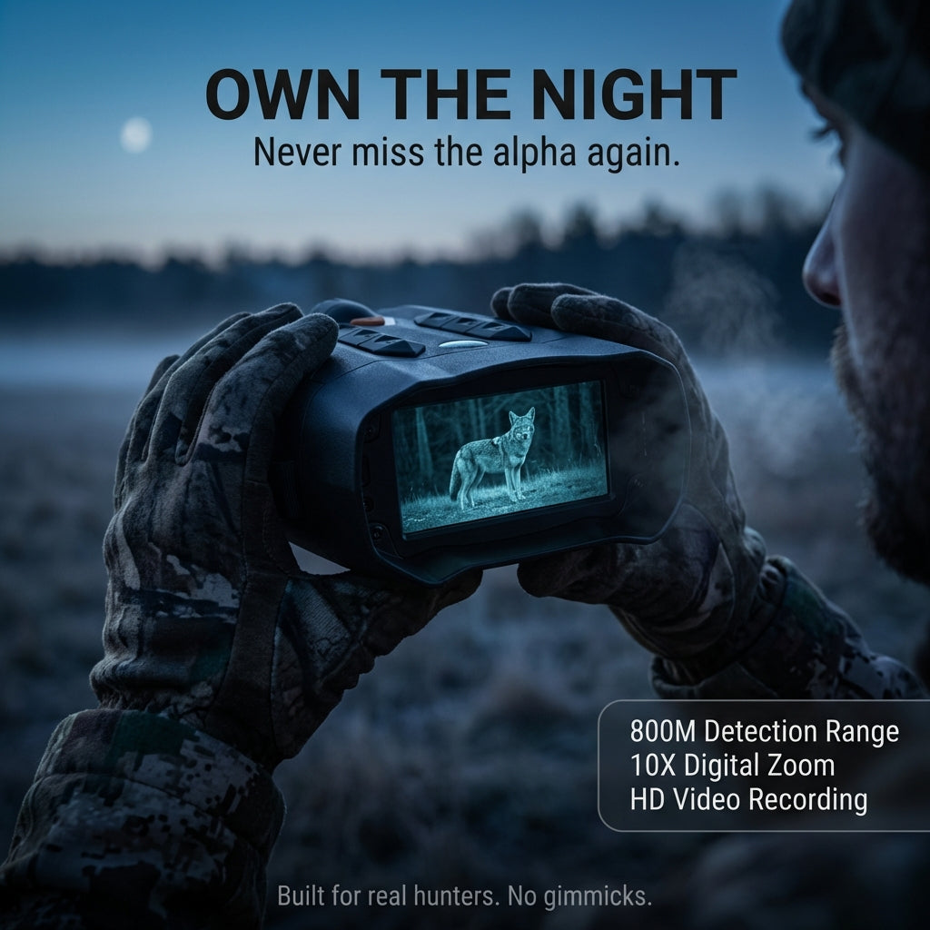 AlphaHunt BLACKOUT-IR Night Vision Goggles